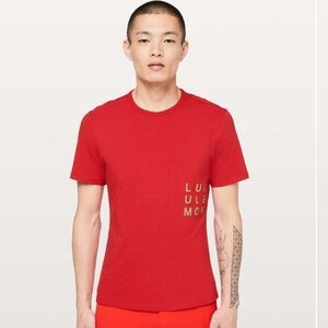 Lululemon 5 Year Basic Tee *Lunar New Year Fiery Red
